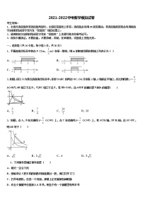 2022年湖南省长沙市怡雅校中考数学全真模拟试题含解析