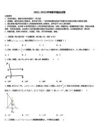 2022年湖南省长沙市中学雅培粹中学中考数学模拟预测题含解析