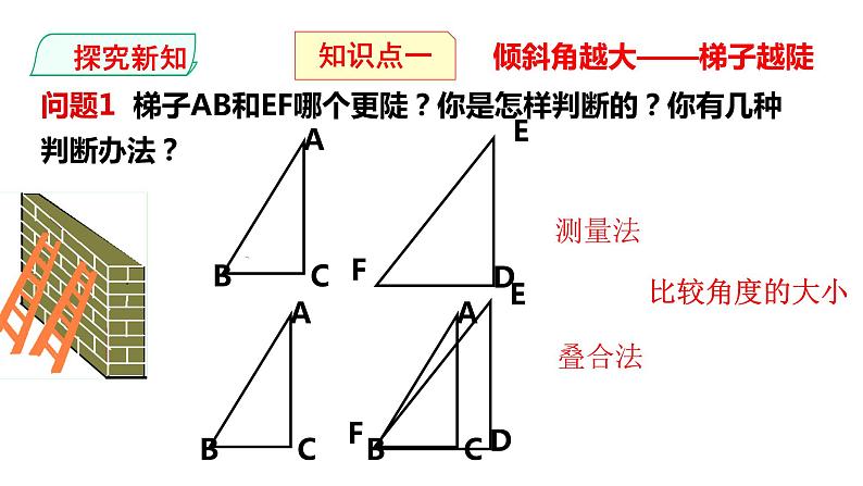 初中数学 九下  锐角三角函数（第1课时） 课件第4页