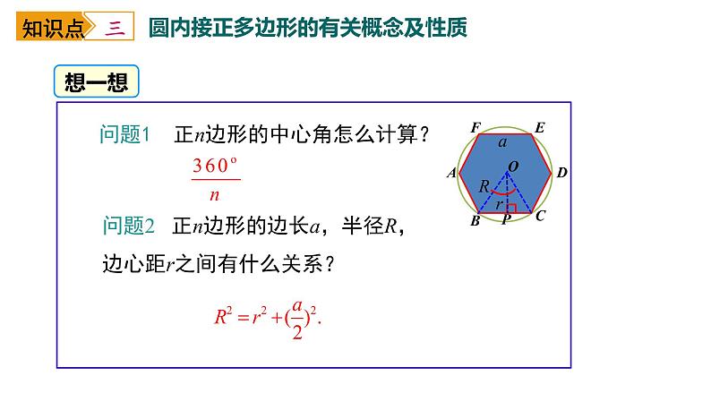 初中数学 九下 圆内接正多边形 课件第6页