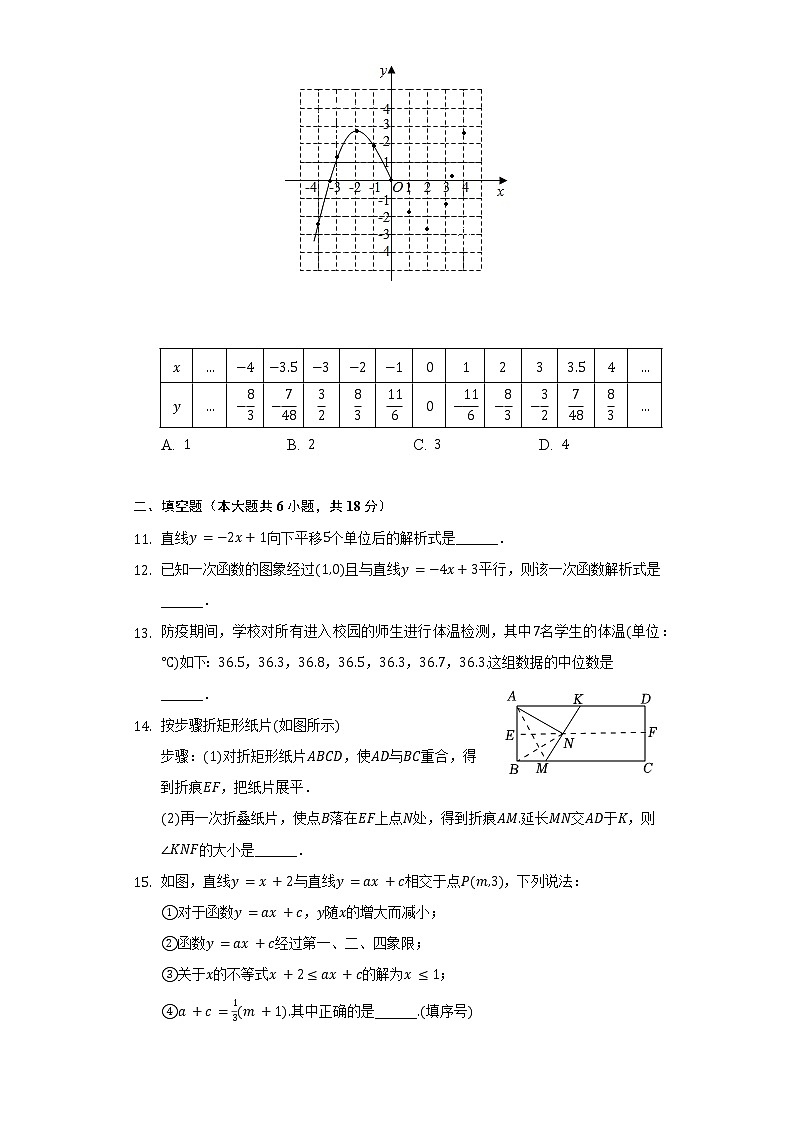 2021-2022学年湖北省武汉市汉阳区八年级（下）期末数学试卷（含解析）第3页