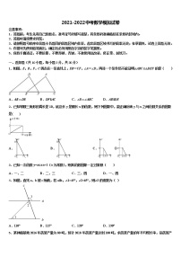 2022年吉林省长春市东北师大附中明珠学校中考数学全真模拟试题含解析