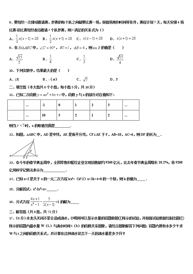 2022年江苏省南京五中学中考猜题数学试卷含解析02