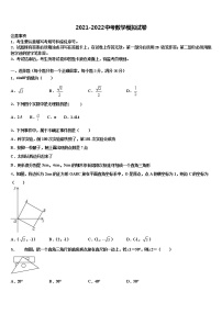 2022年江苏省江阴市澄西片重点中学中考适应性考试数学试题含解析