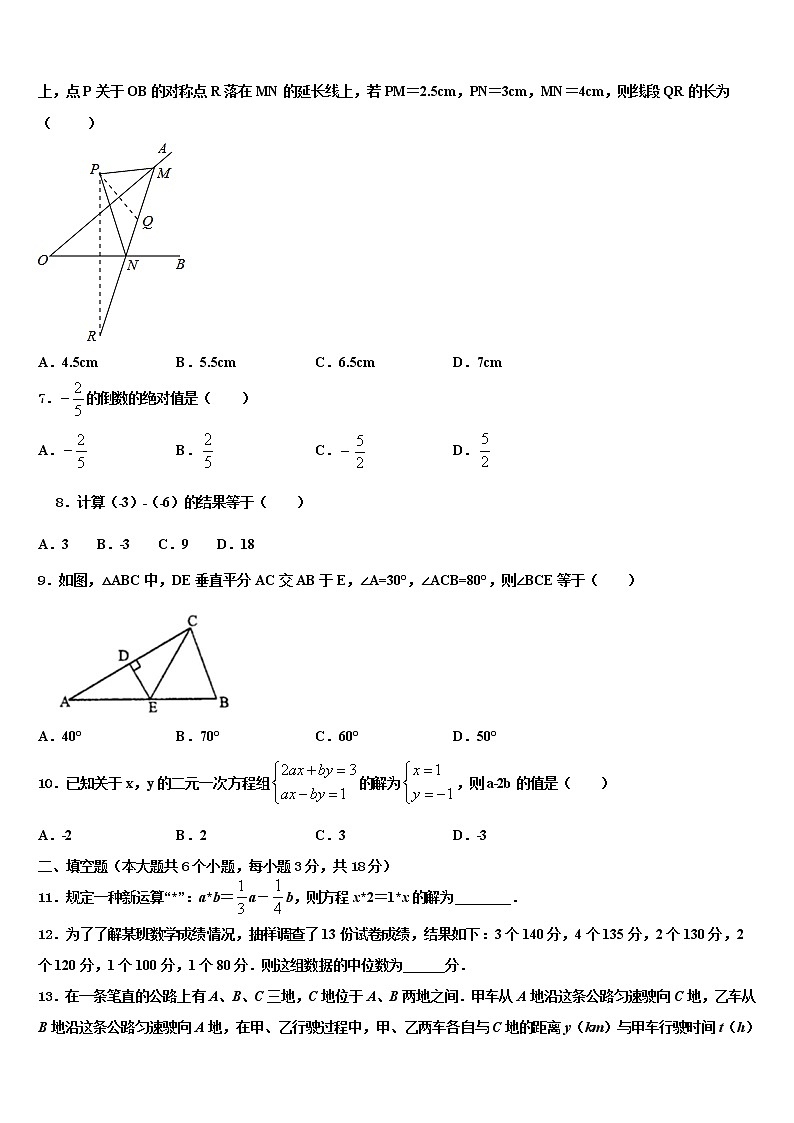 2022年江苏省南京市南京师范大附属中学中考数学模拟精编试卷含解析02