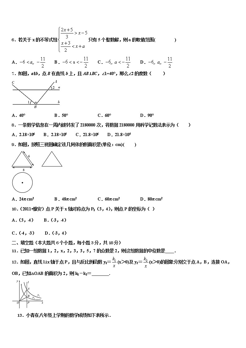 2022年江苏省建湖县中考数学仿真试卷含解析02