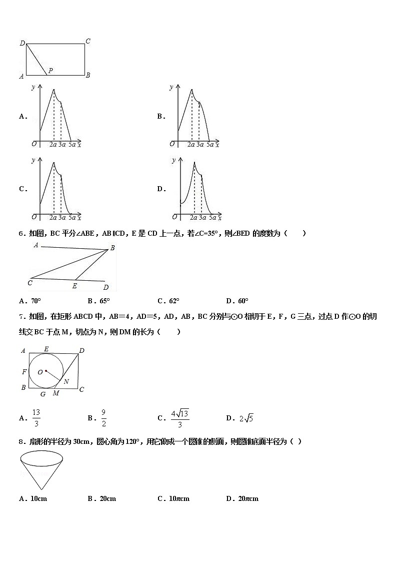 2022年江苏省镇江市丹阳三中学中考数学模拟预测题含解析第2页