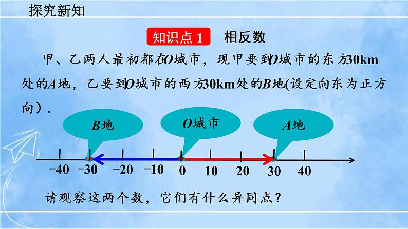 北师大版七年级上册教学课件—2.3 绝对值04