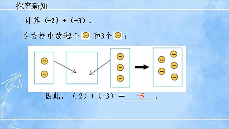 北师大版七年级上册教学课件—2.4 有理数的加法（第1课时）05