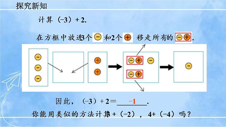 北师大版七年级上册教学课件—2.4 有理数的加法（第1课时）06