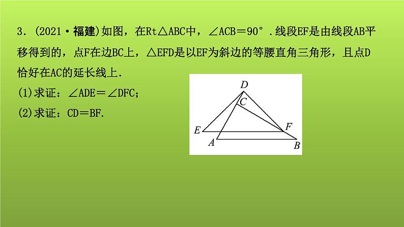 山东省2022年中考数学（五四制）一轮课件：第四章 第4课时 全等三角形06