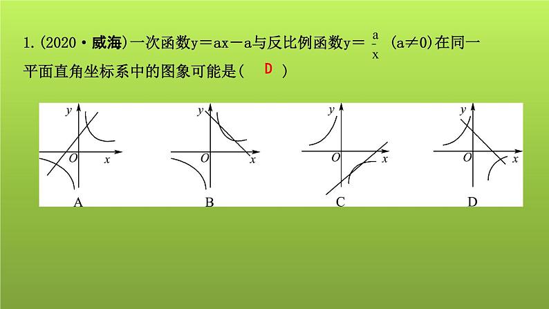 山东省2022年中考数学（五四制）一轮课件：第三章 第3课时 反比例函数04