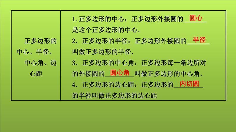 山东省2022年中考数学（五四制）一轮课件：第六章 第3课时 与圆有关的计算02