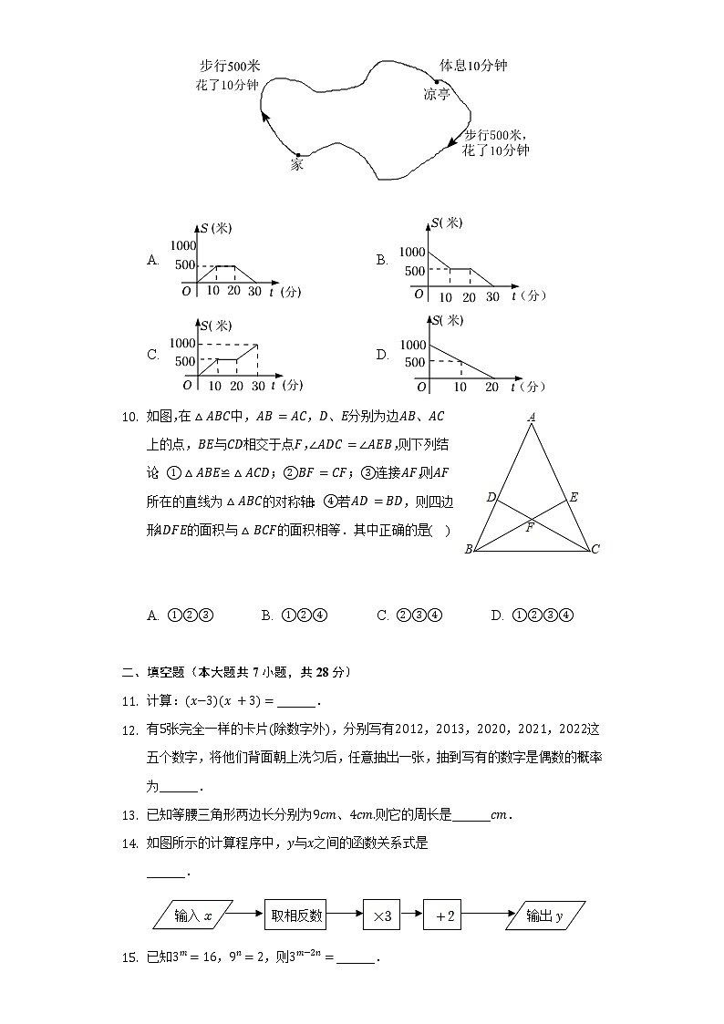 2021-2022学年广东省深圳市龙华区七年级（下）期末数学试卷（Word解析版）第3页