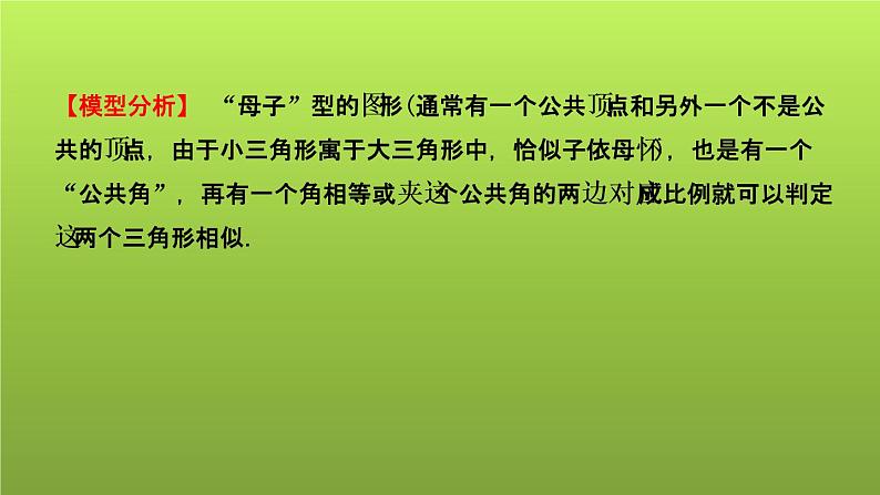 山东省2022年中考数学（五四制）一轮课件：小专题(四) 相似三角形的模型08