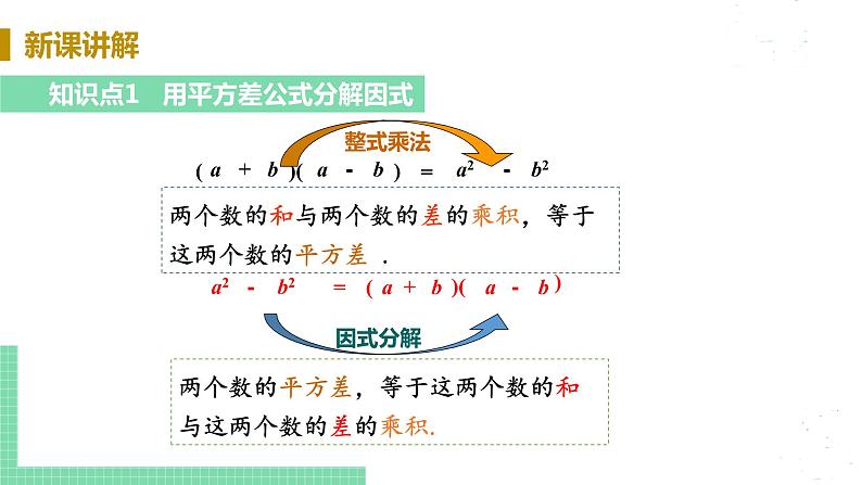 8年级数学华师上册 12.5 因式分解 PPT课件+教案+练习06