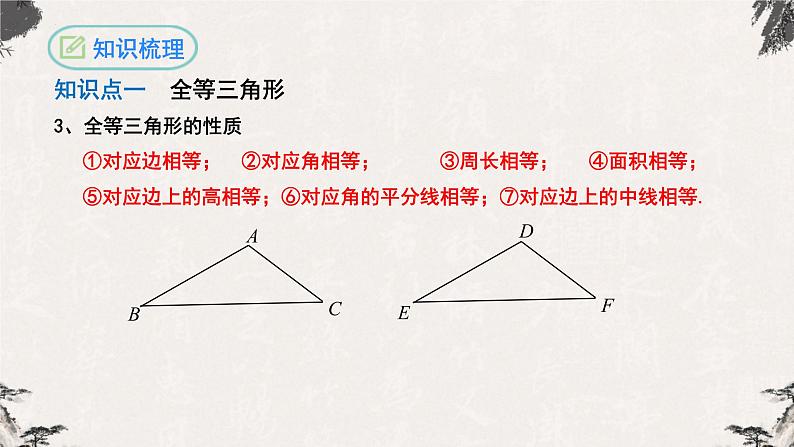 第12章 全等三角形复习与小结八年级数学上学期同步精品课件(人教版)04