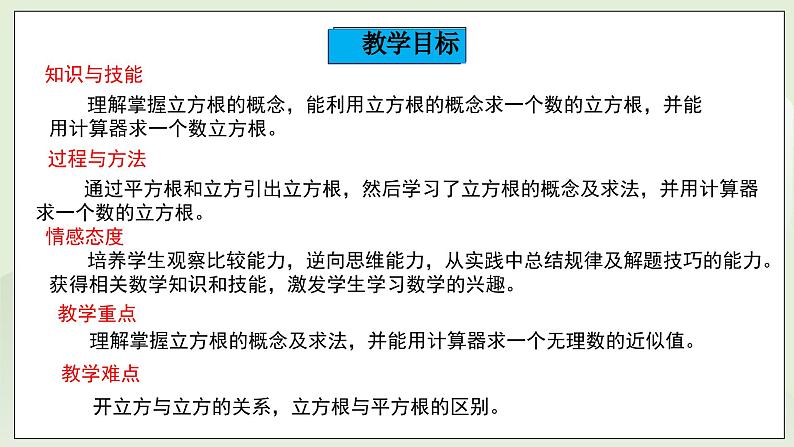 湘教版8上数学第三章3.2《立方根》课件第2页