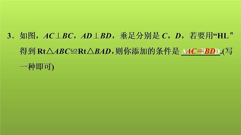 2022年中考数学人教版一轮复习讲练课件：第19课　全等三角形第4页