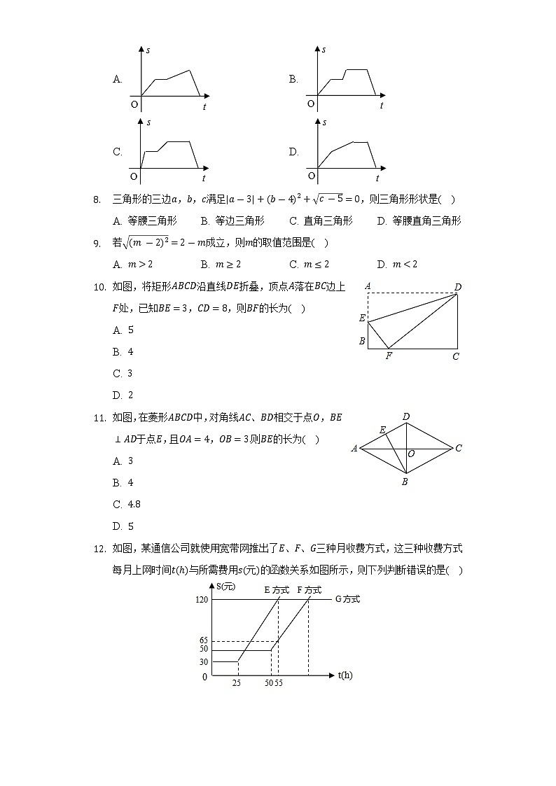 2021-2022学年云南省昆明市东川区八年级（下）期末数学试卷（Word解析版）第2页