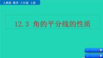 初中数学12.3 角的平分线的性质教学课件ppt