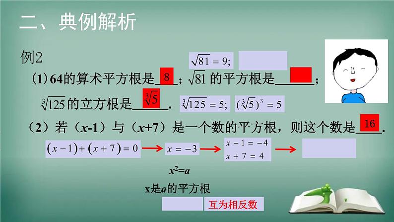 北师大版数学八年级上册 第二章  实数 复习 回顾与思考课件08