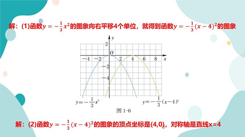 浙教版9年级上册数学1.2二次函数的图像（2）课件第8页