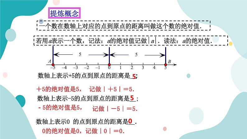 浙教版7年级上册数学1.3绝对值课件第4页