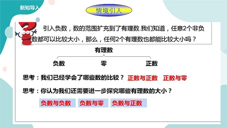 浙教版7年级上册数学1.4有理数的大小比较课件第2页