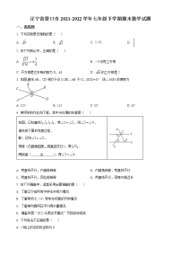 辽宁省营口市2021-2022学年七年级下学期期末数学试题(word版含答案)