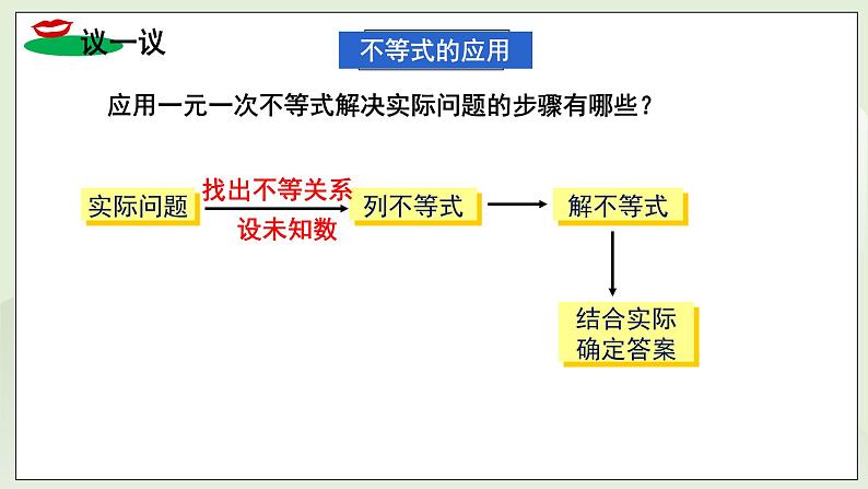 湘教版8上数学第四章4.4《 一元一次不等式的应用》课件第6页