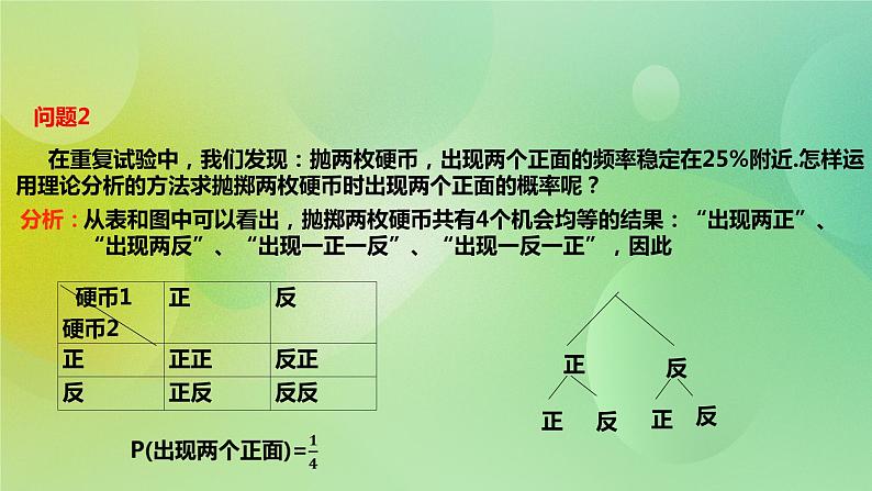 华师大版9上数学 25.2.2 频率与概率 课件03