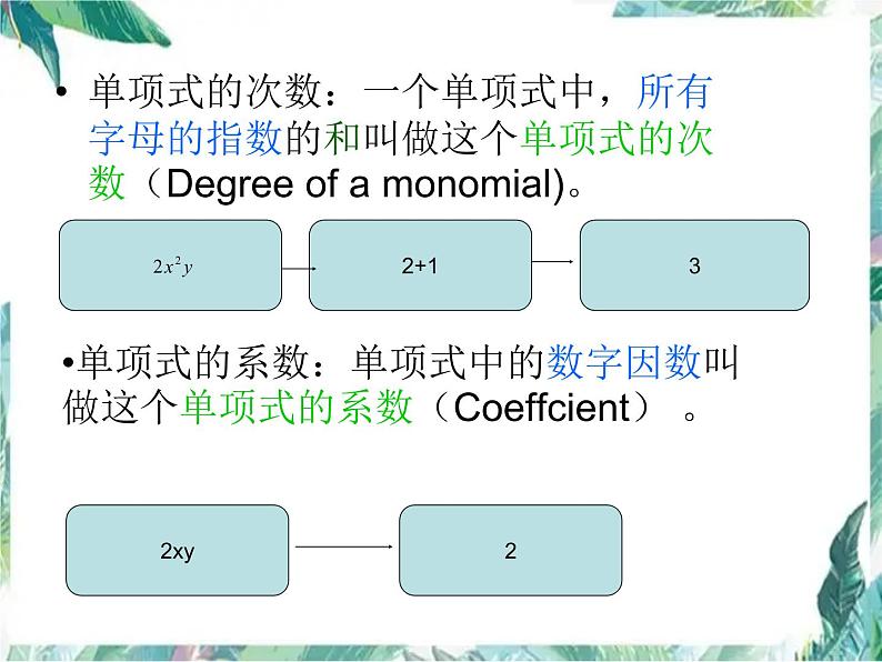 人教版初一上册数学第二章整式的加减总结（共66张PPT）第5页