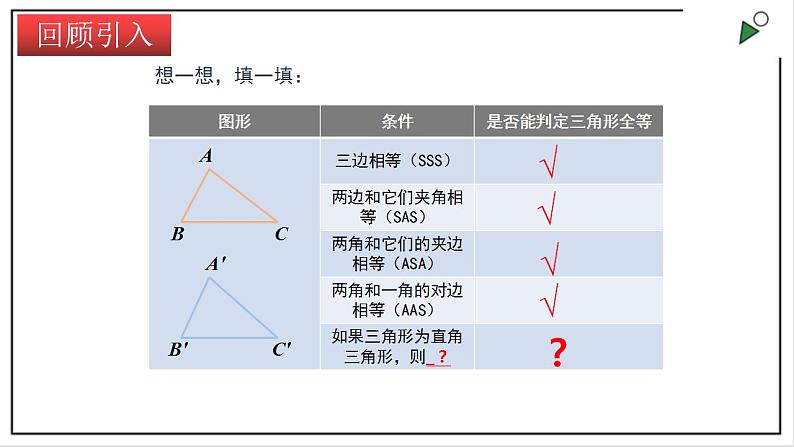苏科版八上数学1.3《探索三角形全等的条件》第2课时 课件+同步练习02