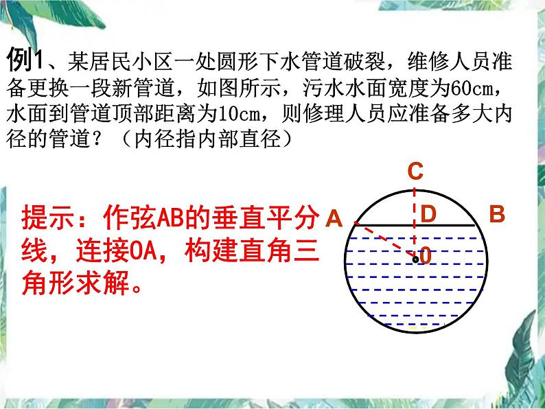 【公开课】人教版九年级数学上册 第24章 圆复习课（课件）(共14张PPT)第4页