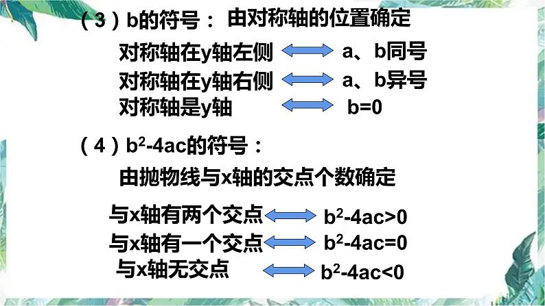 人教版九年级数学上册  二次函数复习与总结课件07