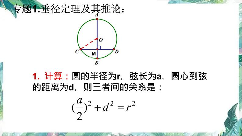 人教版九年级数学上册  《圆》单元复习(一) 课件第6页