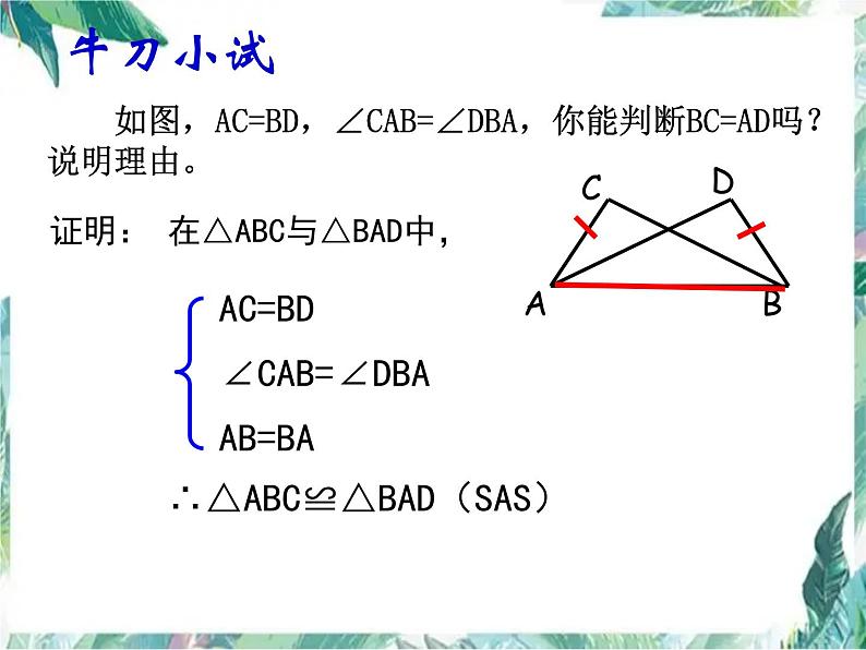 人教版数学八年级上册-第十二章  全等三角形 复习课件(共30张PPT)07