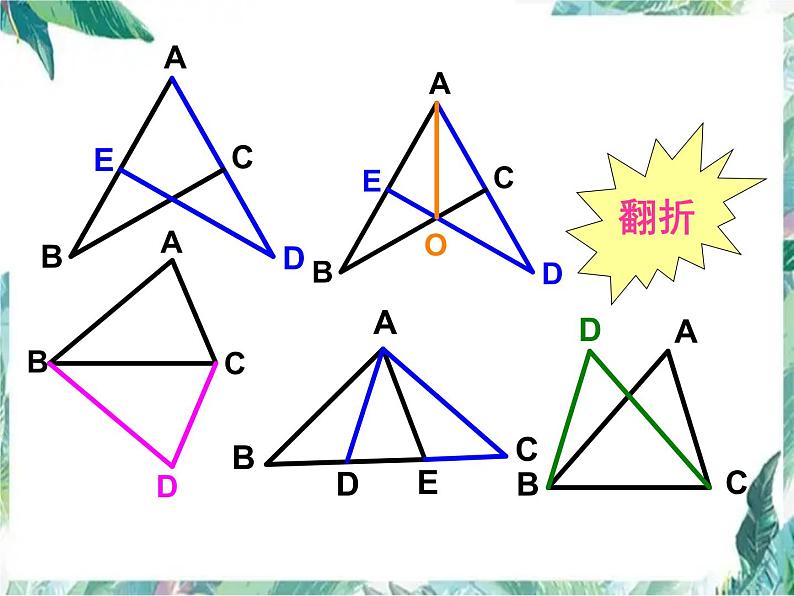 人教版八年级上册课件： 全等三角形复习 (共32张PPT)05