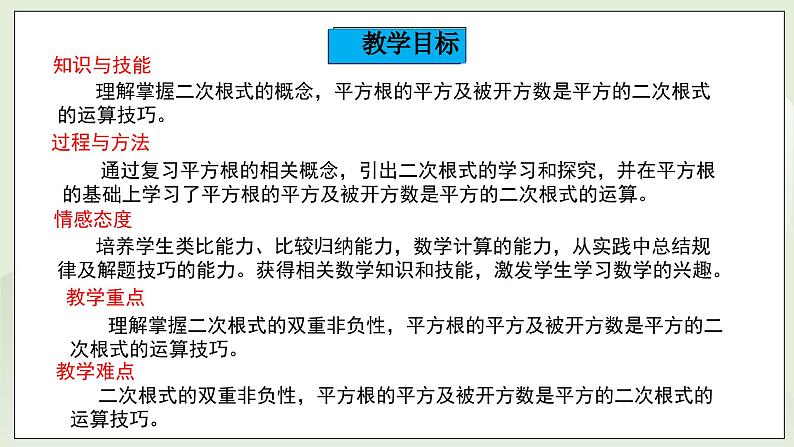 湘教版8上数学第五章5.1.1《二次根式》课件+教案02