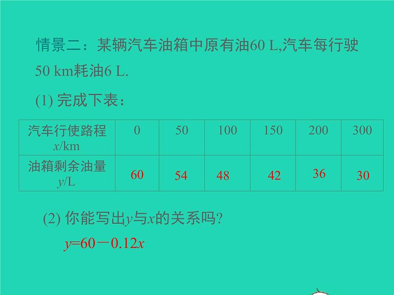 2022八年级数学上册第四章一次函数4.2一次函数与正比例函数同步课件新版北师大版第6页