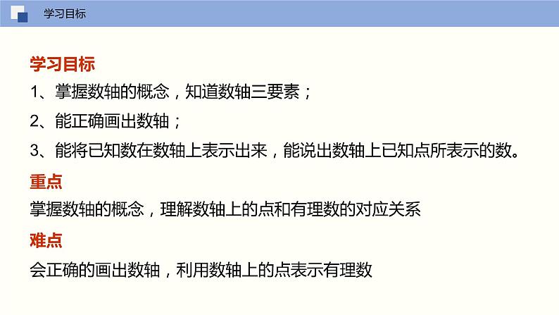 1.2.2数轴　课件　2022—2023学年人教版数学七年级上册03