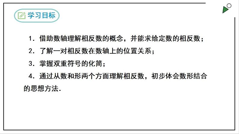 人教七上数学1.2.3《相反数》课件+同步练习02