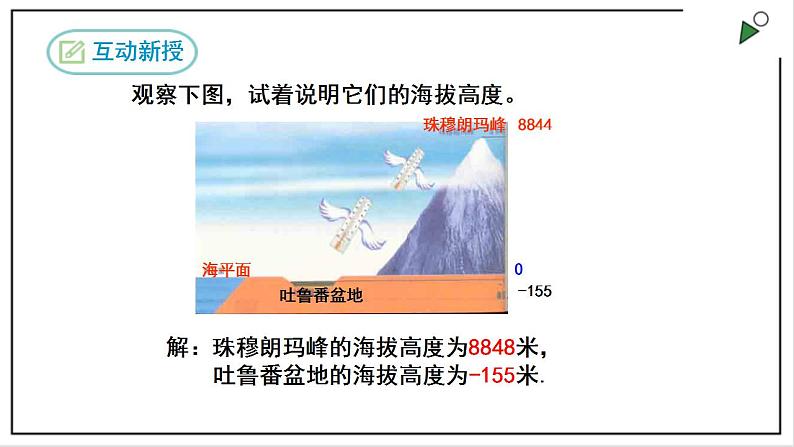 人教七上数学1.1《正数和负数》课件+同步练习07