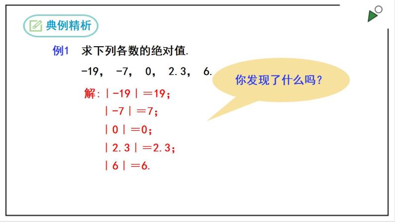 人教七上数学1.2.4《绝对值》课件+同步练习06