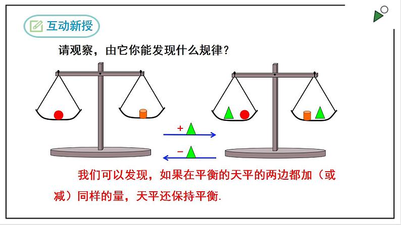 人教七上数学3.1.2《等式的性质》课件+同步练习05