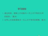 2022九年级数学上册第21章二次函数与反比例函数21.3二次函数与一元二次方程第2课时二次函数与一元二次不等式课件新版沪科版