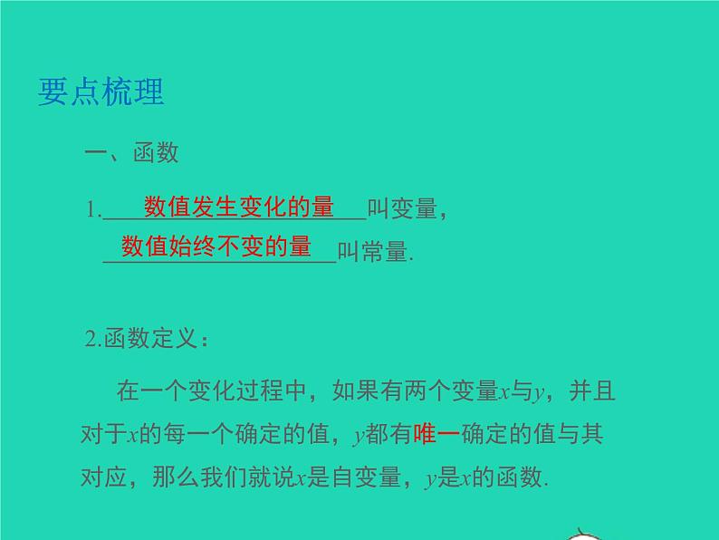 2022八年级数学上册第12章一次函数小结与复习同步课件新版沪科版02