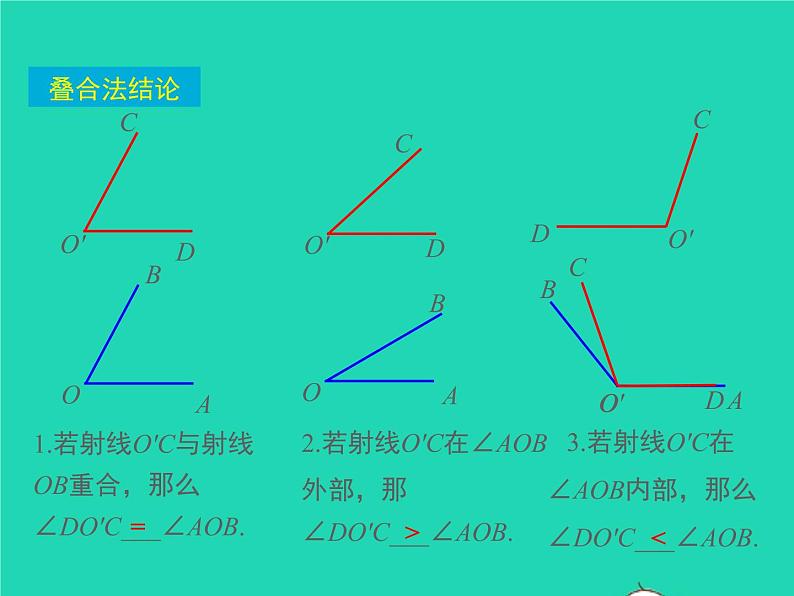 2022七年级数学上册第4章直线与角4.5角的比较与补余角同步课件新版沪科版第5页