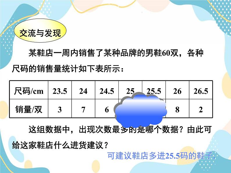 青岛版八年级数学上册 4.3众数  教学课件(共24张PPT)05